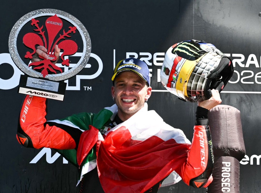 Cover image for Marco Bezzecchi gana el GP de Italia y se afianza como líder del Mundial de MotoGP