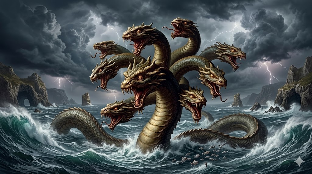 Cover image for El monstruo de mil cabezas