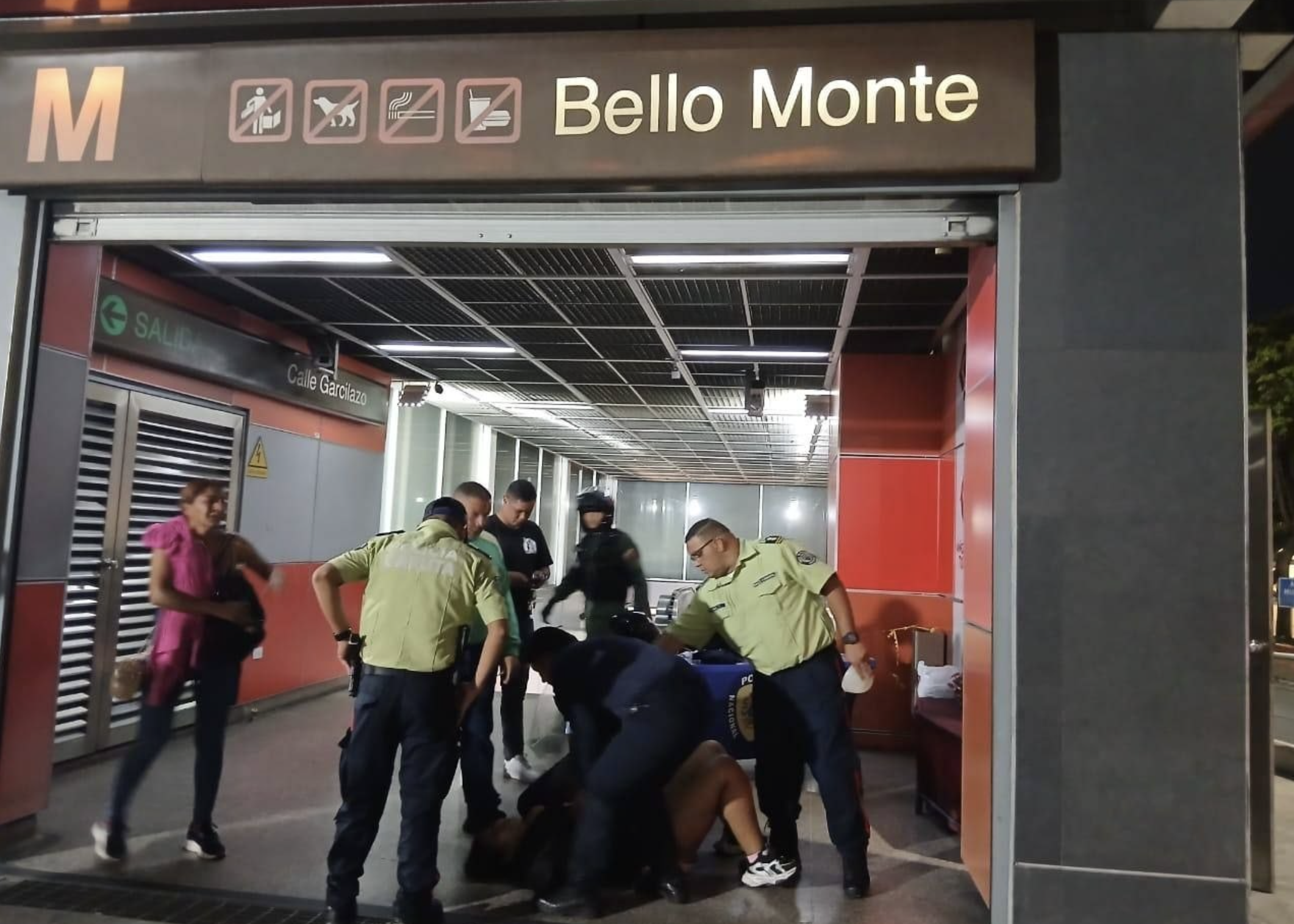 Oficial de la PNB disparó accidentalmente a una mujer en Bello Monte