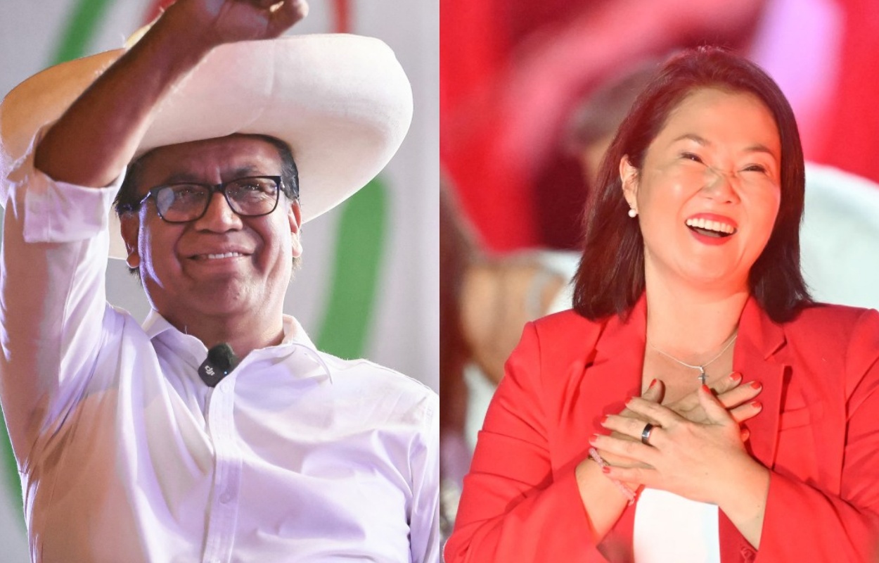 Candidatos cierran campaña presidencial en Perú ante un final de fotografía