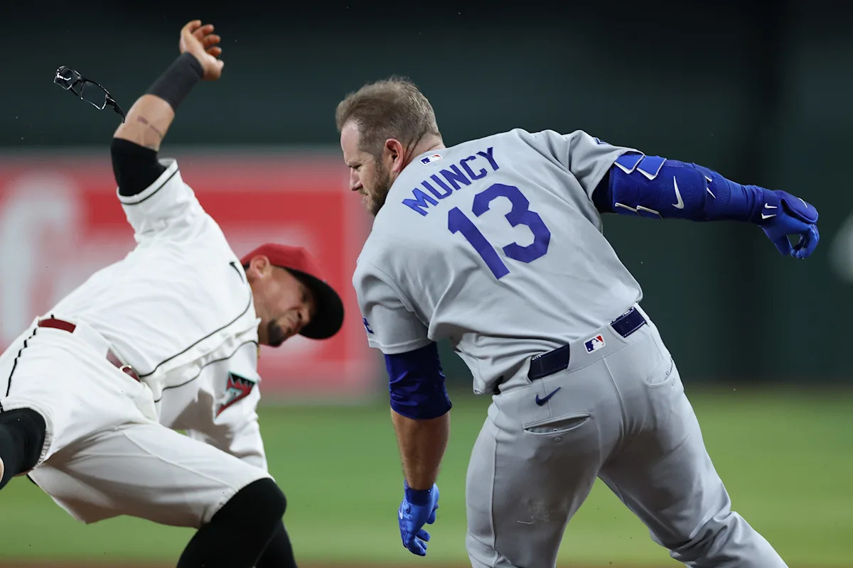 Ildemaro Vargas tras colisión con Max Muncy: 