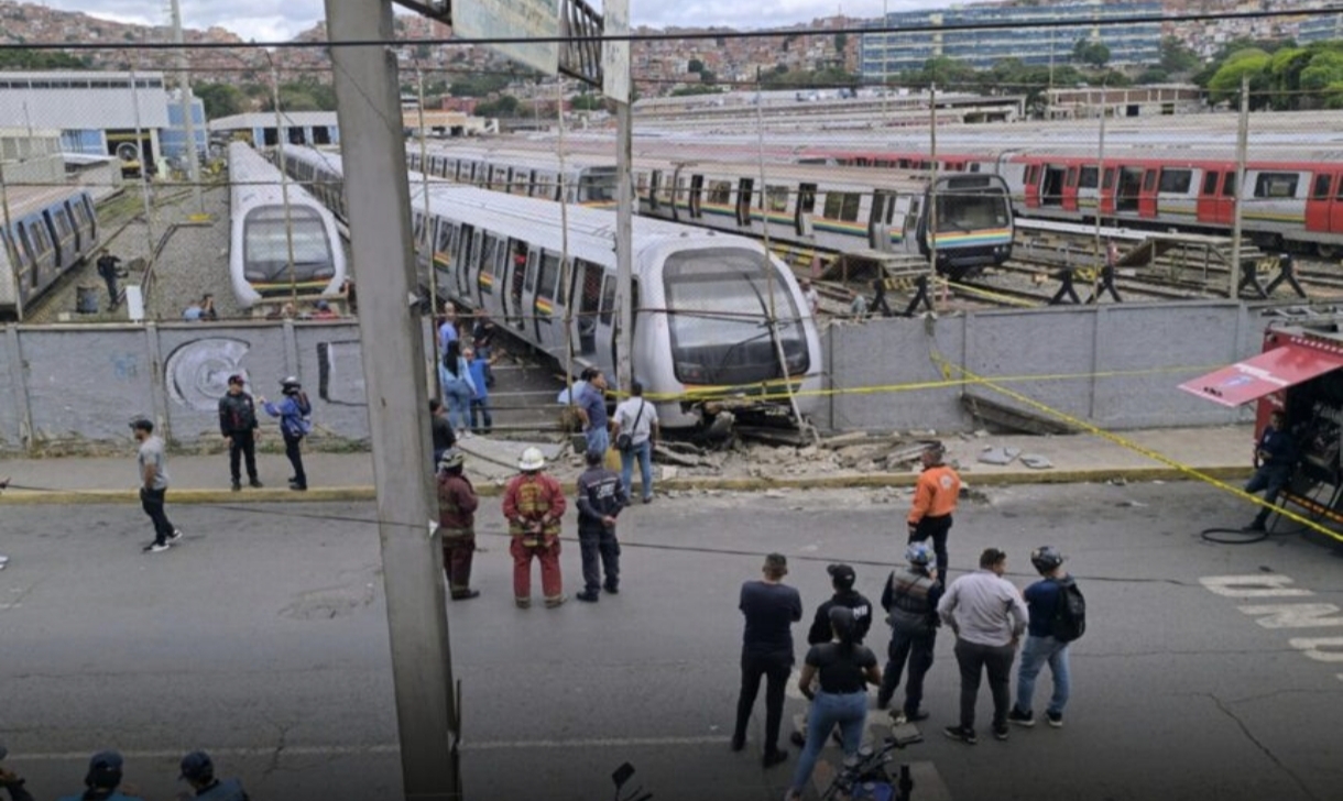 Investigarán descarrilamiento de vagón del Metro en Propatria