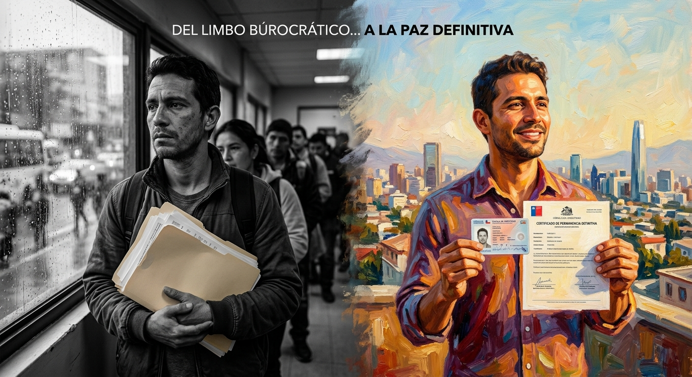 Papeles en regla, vidas en pausa