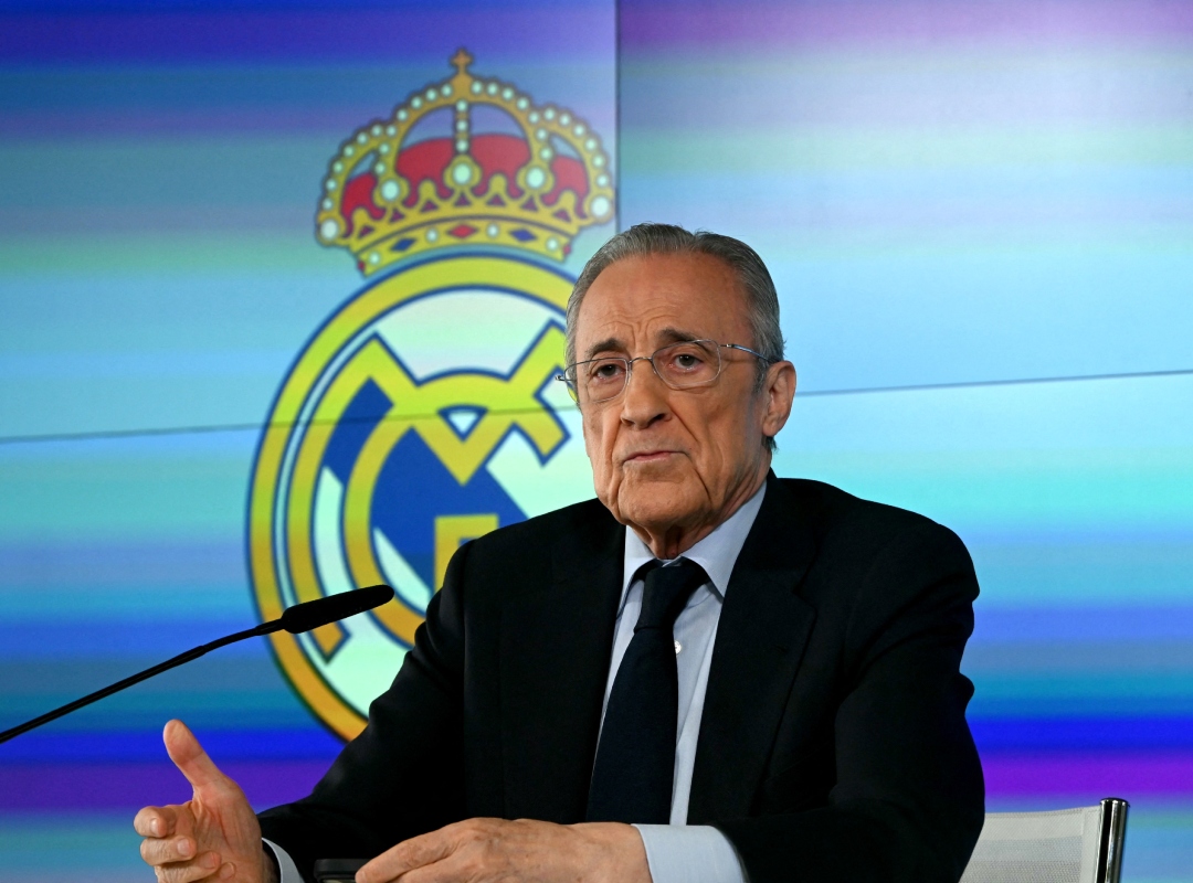 Florentino Pérez es reelegido presidente del Real Madrid