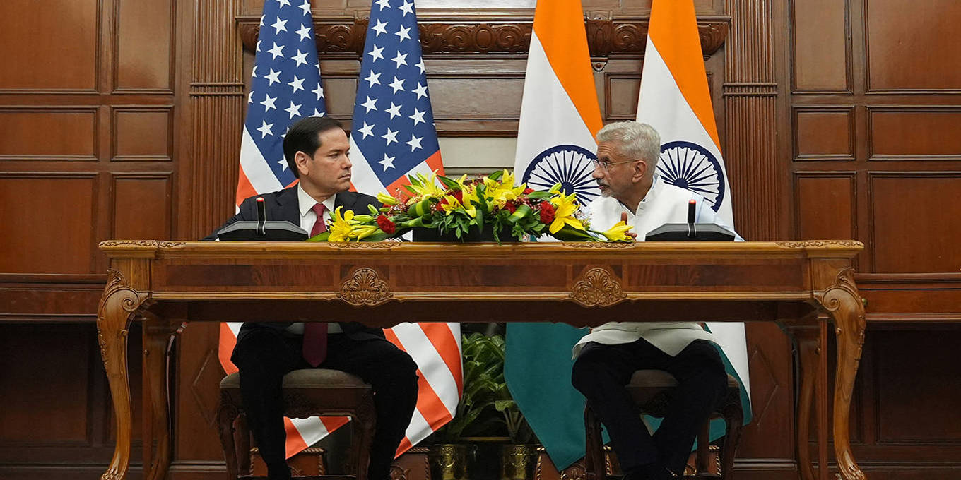 Cover image for Estados Unidos y la India se han convertido en rivales regionales