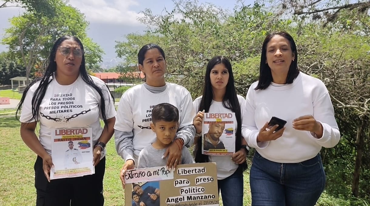 Familiares de presos políticos