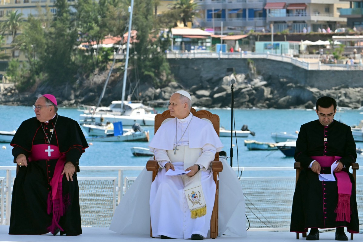 El Papa llega a Canarias y envía mensaje al mundo en defensa