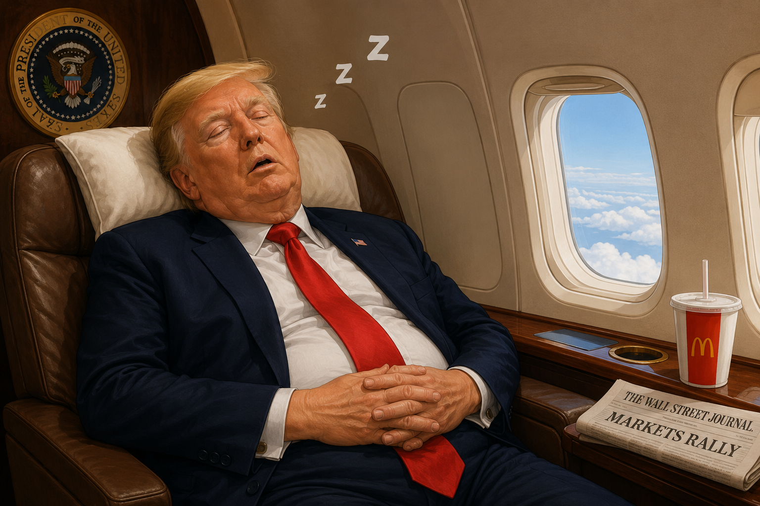 Un instante en la siesta de Donald