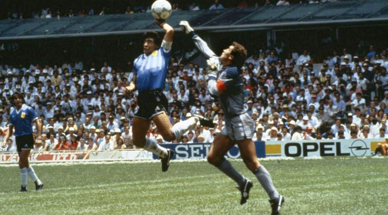 La picardía de Maradona con la "Mano de Dios"