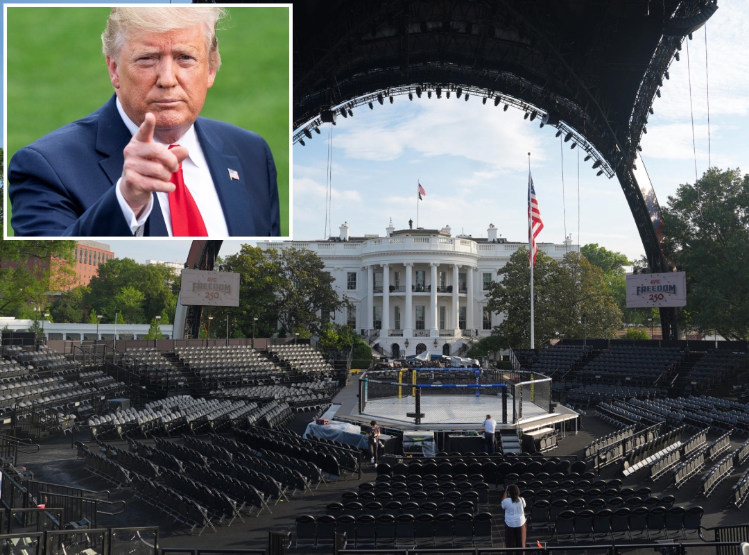 Cumpleaños de Trump: una pelea de UFC y miles de invitados marcan su celebración en la Casa Blanca