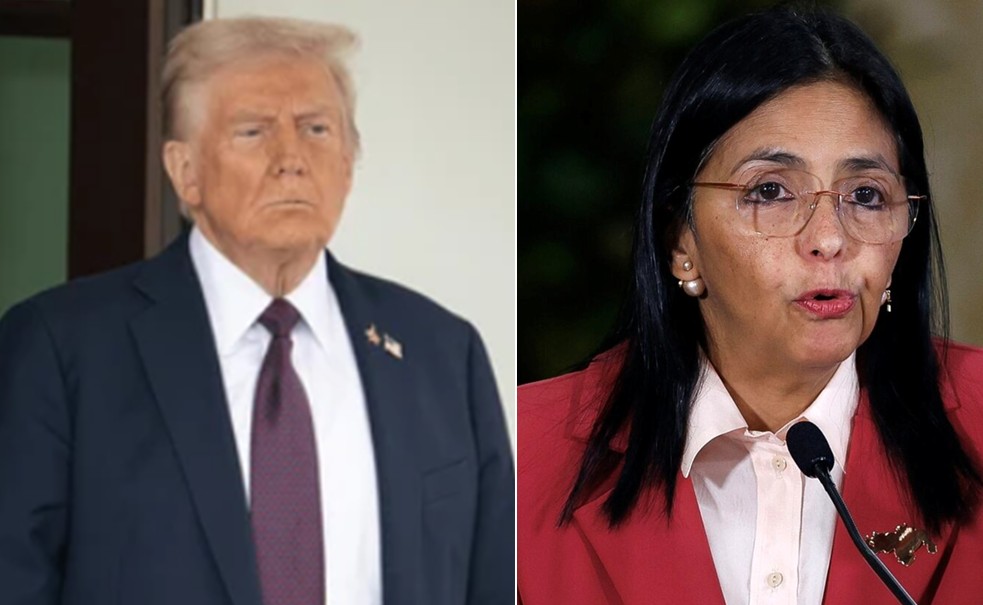 Delcy Rodríguez conversa con Donald Trump y Marco Rubio tras los terremotos