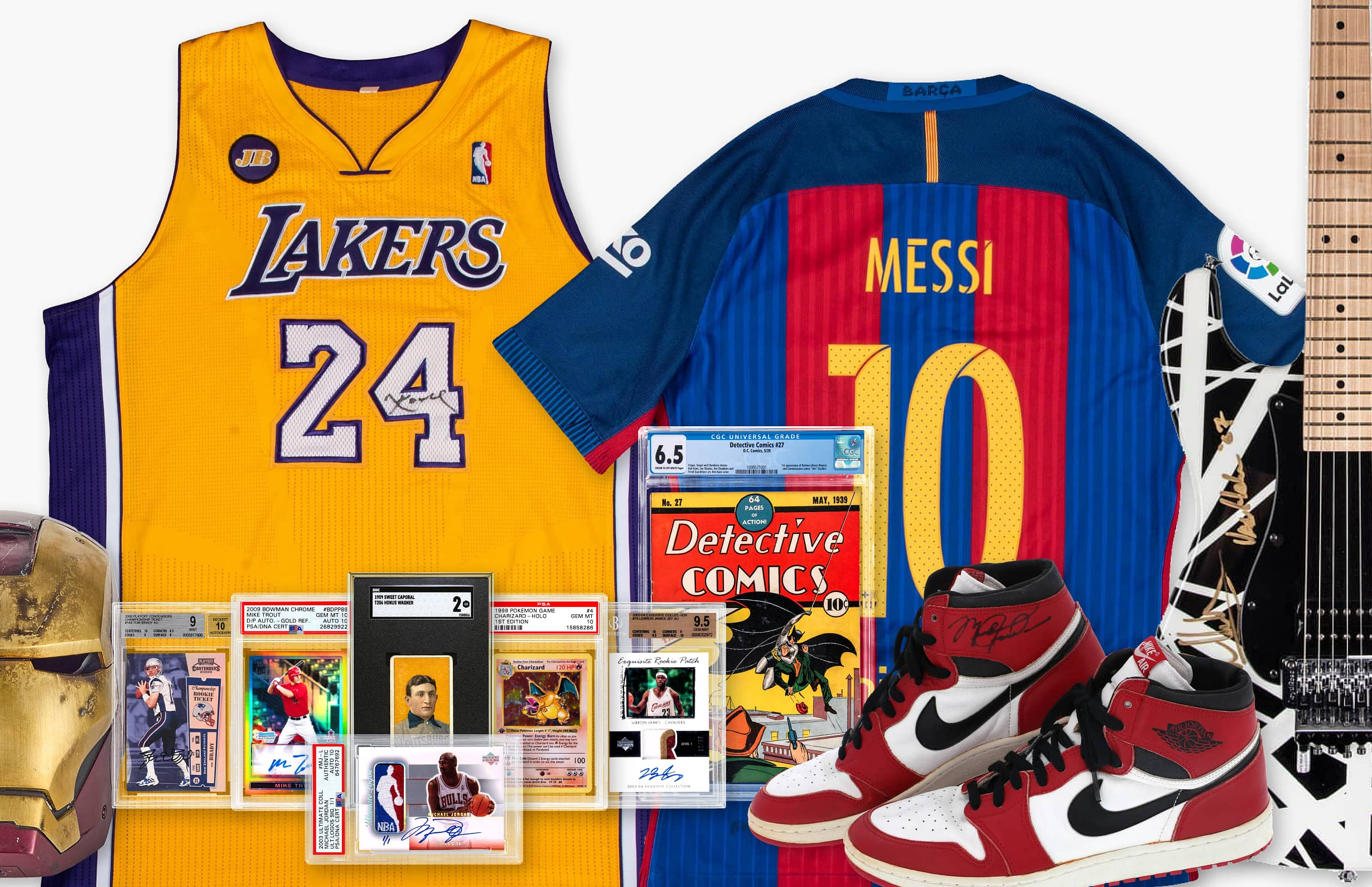 Las reliquias de Jordan, Mantle y Curry que valen millones