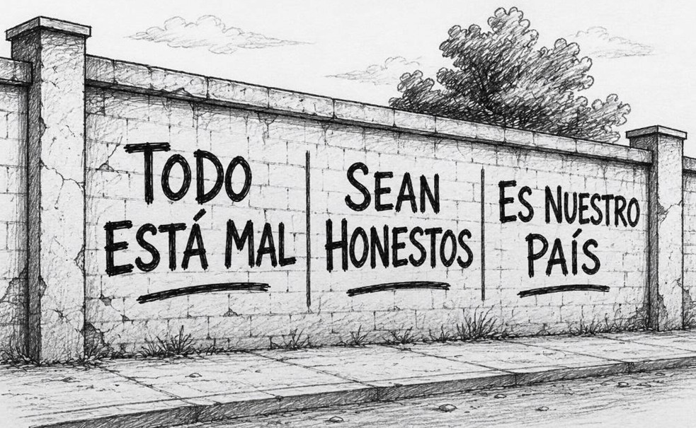 Todo está mal, no hay esfuerzos honestos