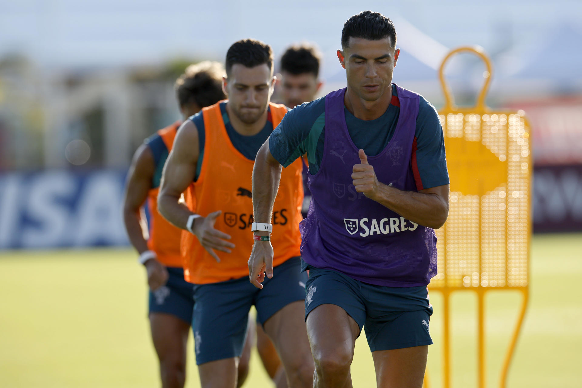 Cristiano Ronaldo y Portugal se presentan en el Mundial