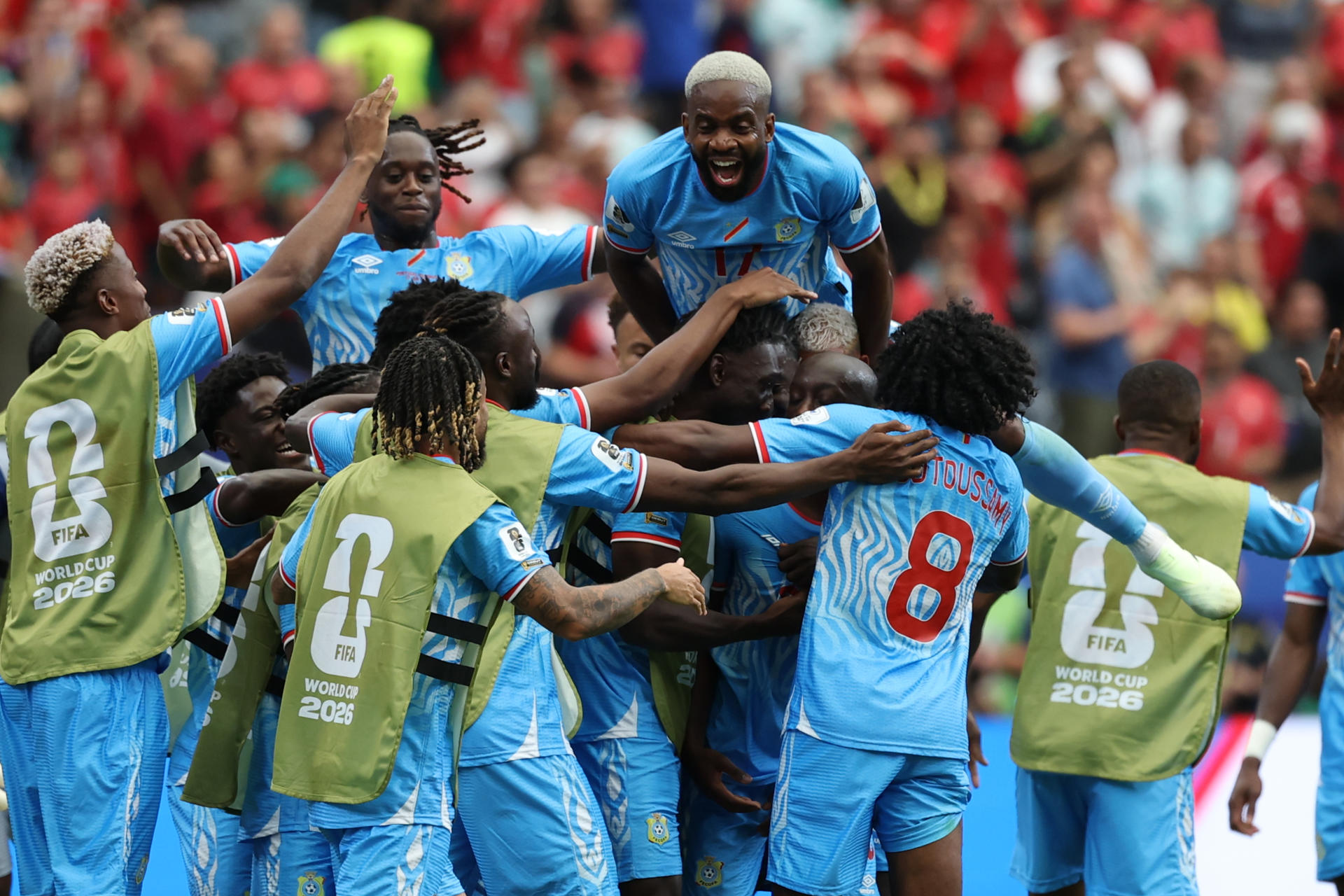 RD Congo sorprende y hace historia con su primer punto al empatar con Portugal
