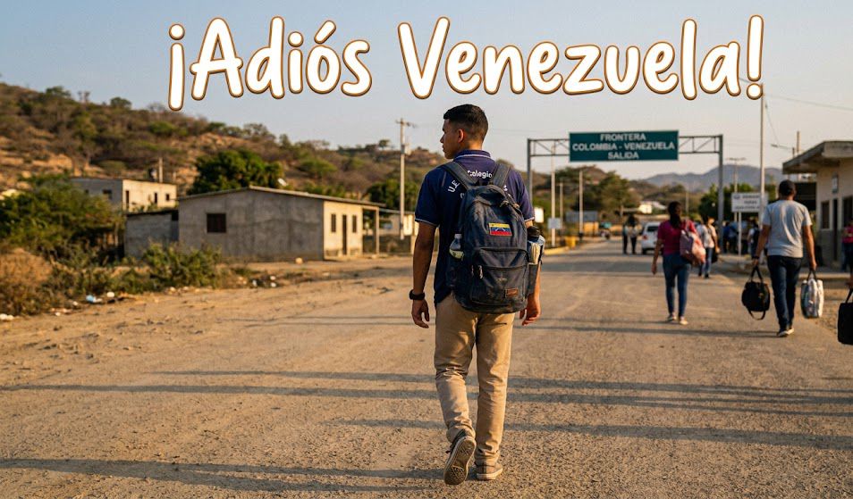 ¡Venezuela, yo también me voy!