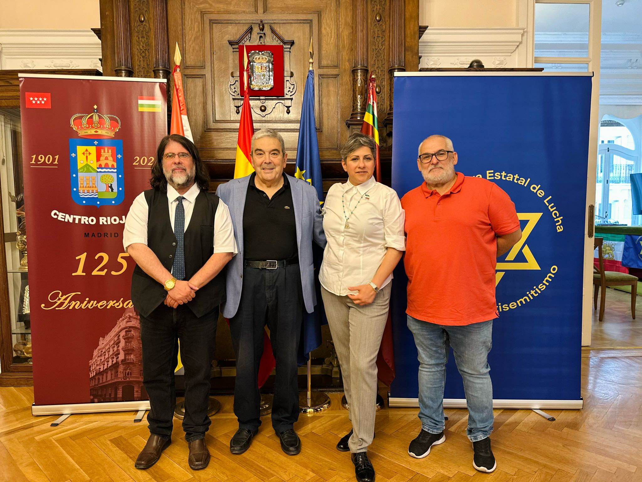 Madrid reunió voces de Venezuela, Irán y el activismo antidiscriminación en un encuentro contra el antisemitismo