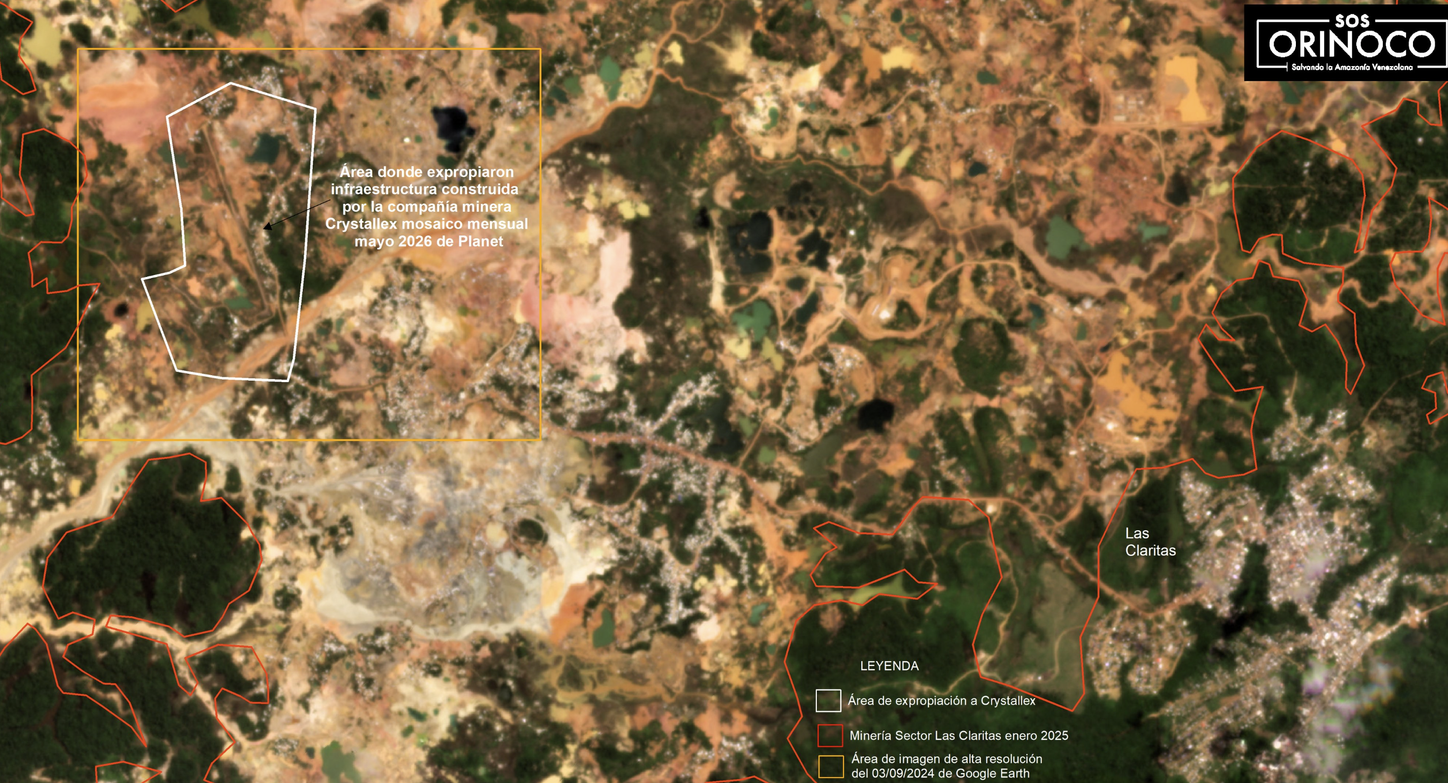 SOS Orinoco: Destrucción de la Amazonía fue consecuencia de la política de Maduro y sus socios
