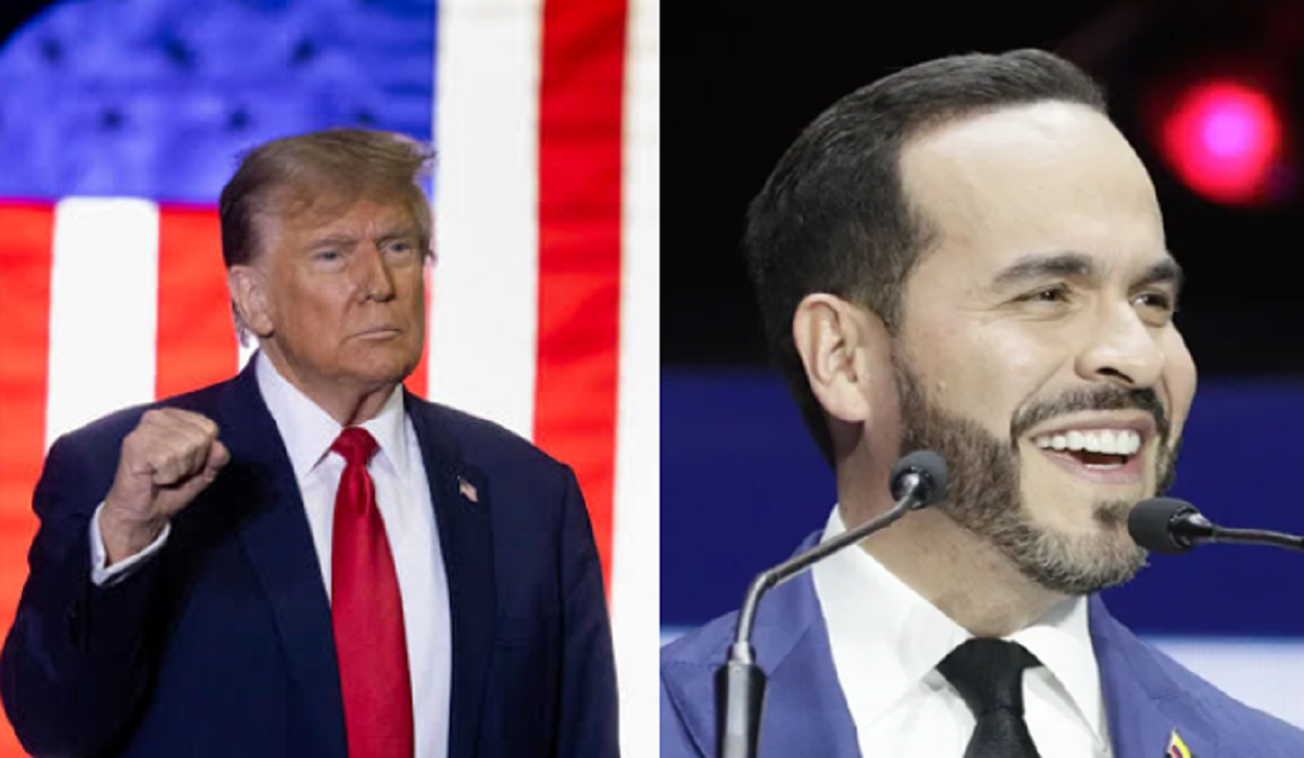 Trump instó a los colombianos a votar por Abelardo De La Espriella