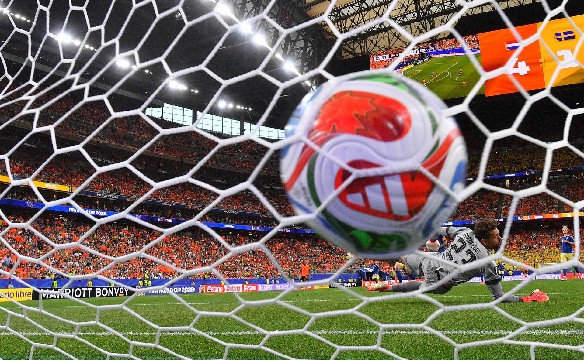 Países Bajos firmó el gol número 100 de la Copa del Mundo 2026