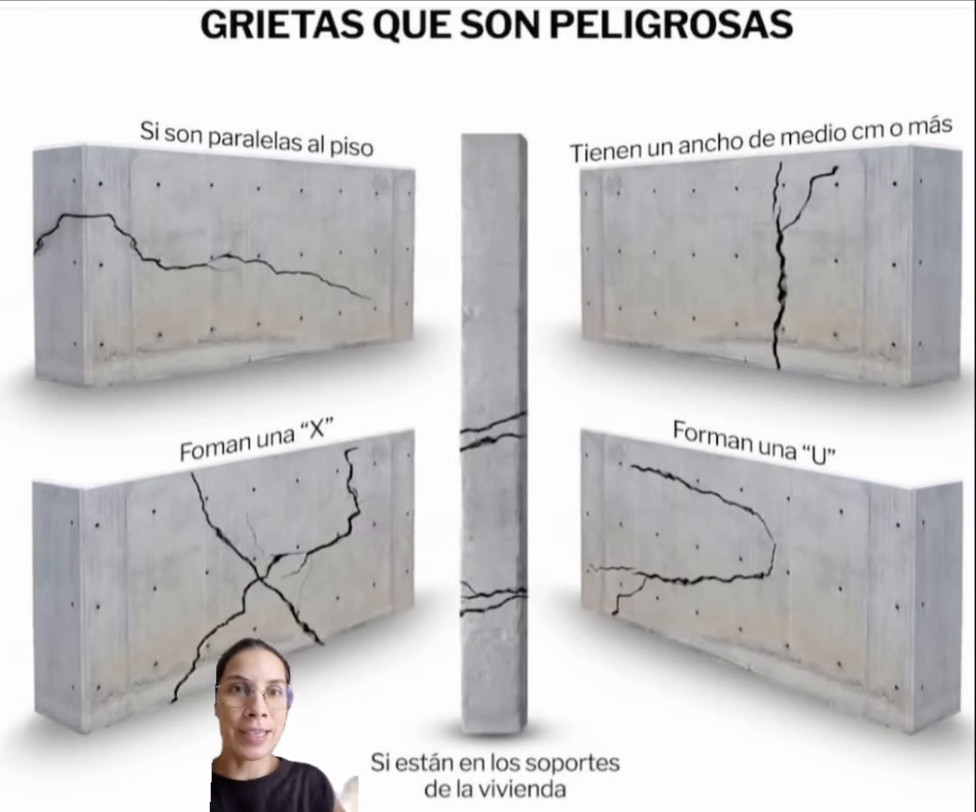 grietas tras terremoto