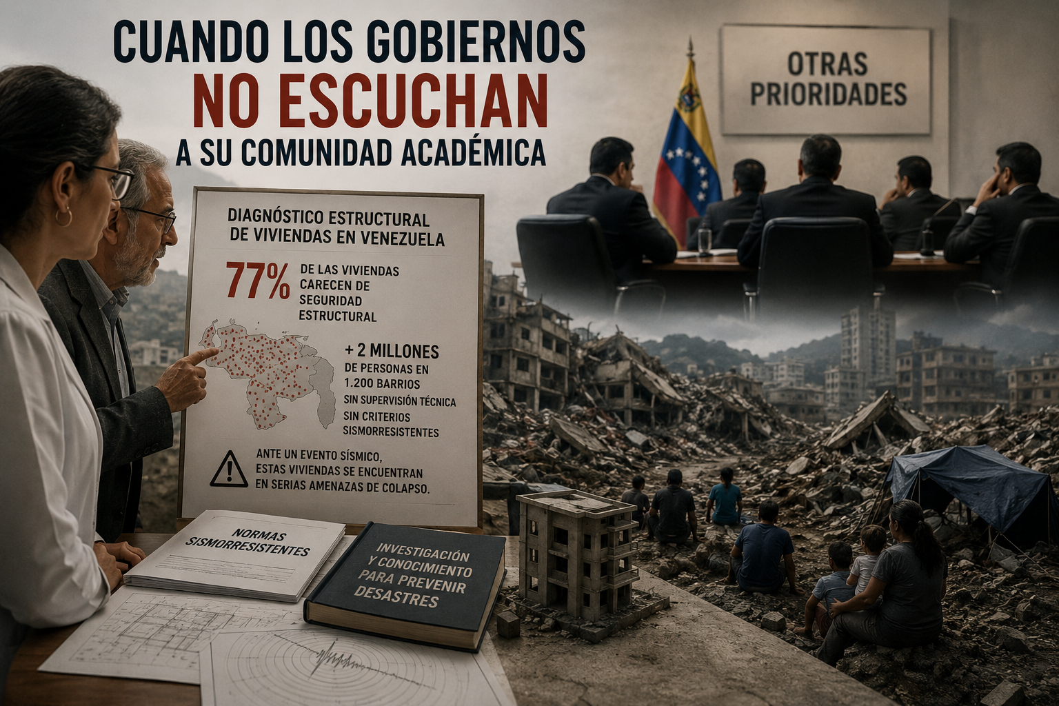 Cuando los gobiernos no escuchan a su comunidad académica