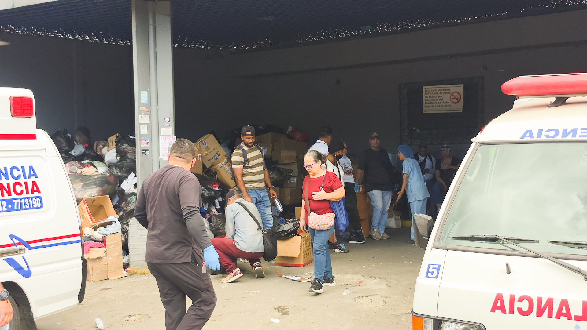 El drama de las familias que recorren los hospitales de Caracas tras los terremotos