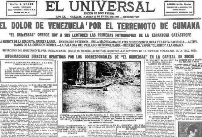Terremoto en Venezuela: 4 siglos de ciudades caídas, miedo y memoria bajo la tierra