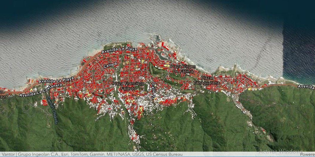 Estos son los edificios dañados por terremotos, según imágenes de la NASA