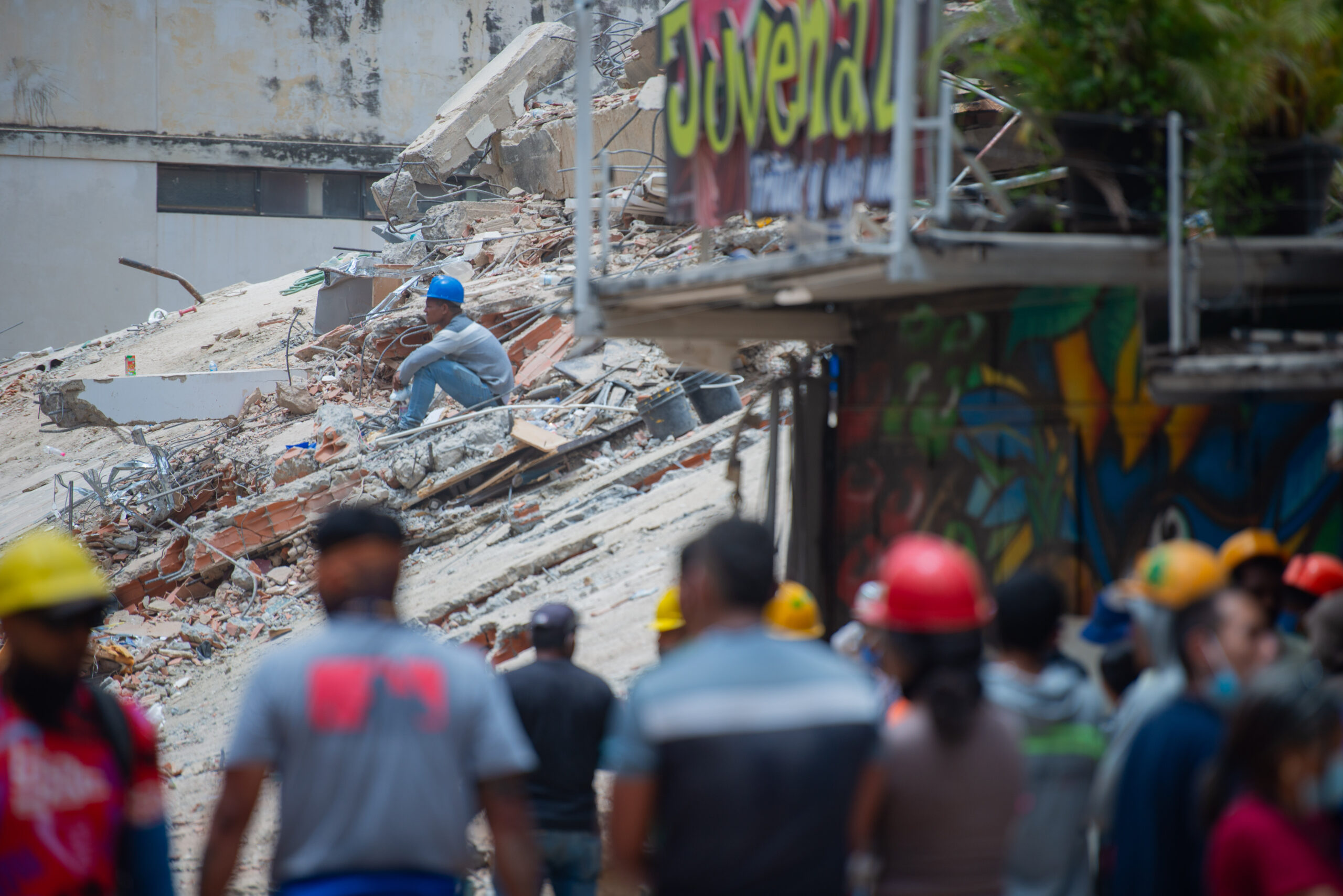 El PNUD estima que el doble terremoto generó 1,2 millones de toneladas de escombros en el estado La Guaira