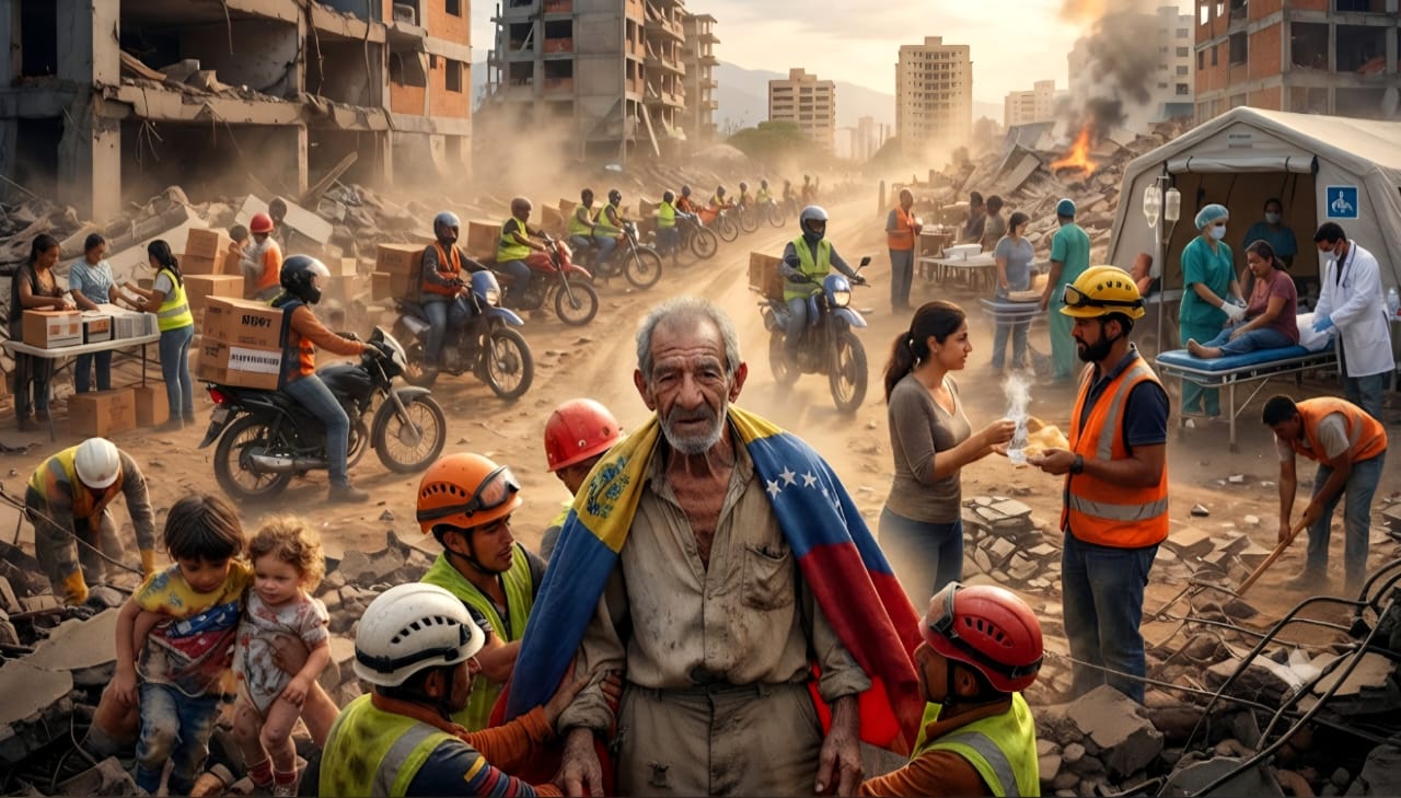 Venezuela: un abrazo desde los escombros