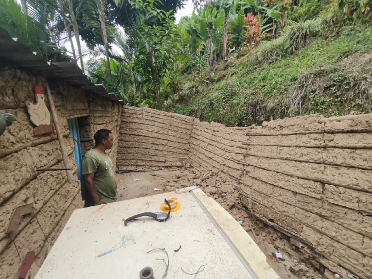 El terremoto dejó sin casas e insumos médicos a los agricultores de La Peñita
