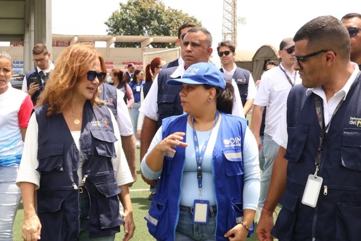 Defensoría del Pueblo supervisó campamentos y centros de acopio instalados para atender a afectados por los terremotos