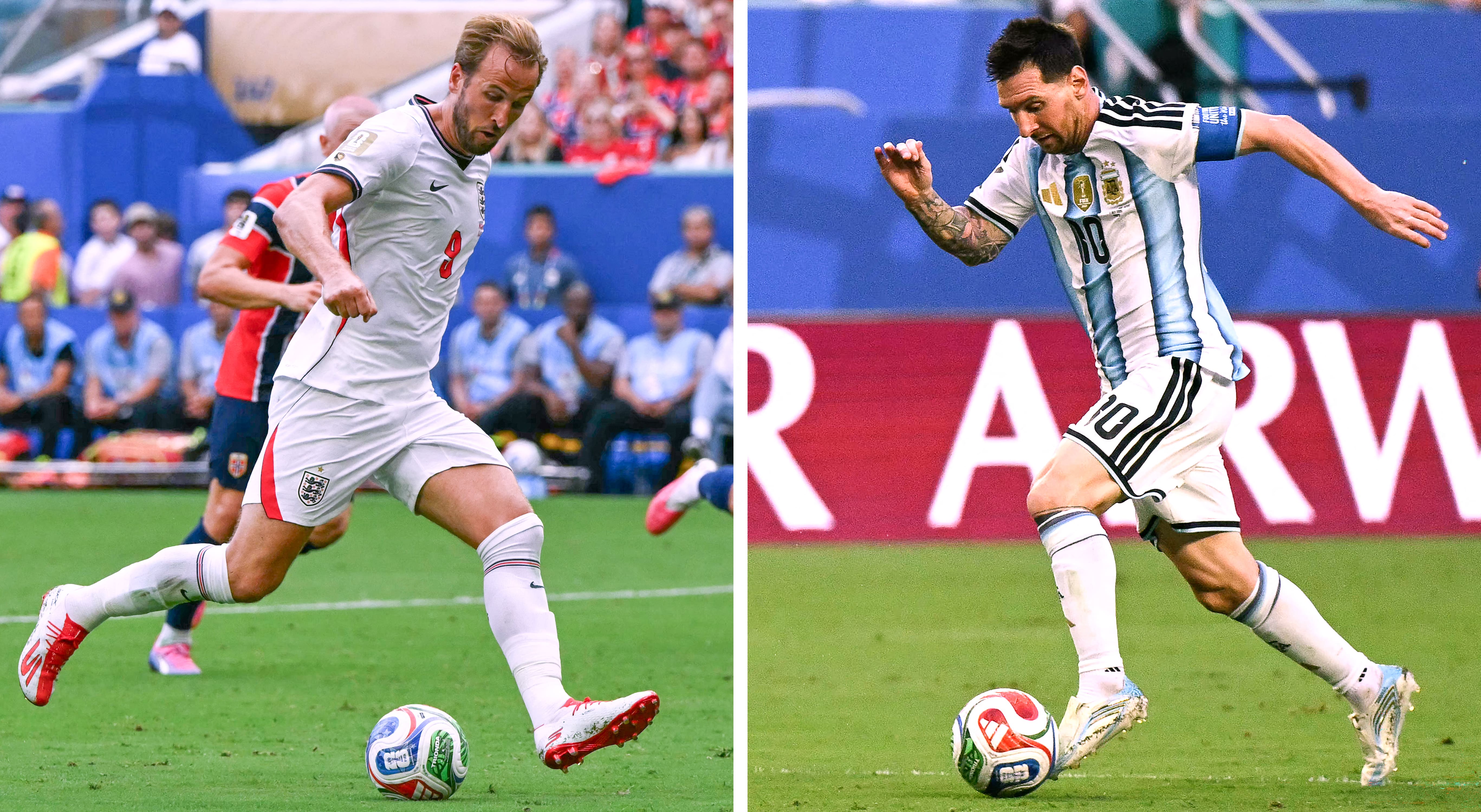 Kane vs Messi, el duelo de gigantes por un boleto a la final del Mundial