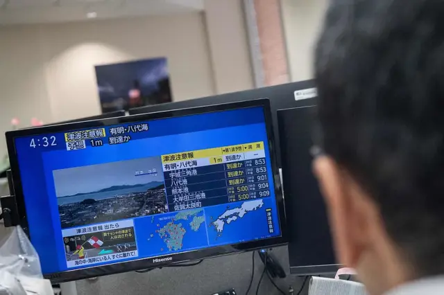 Decenas de heridos y edificios colapsados tras terremoto de magnitud 7,1 en Japón