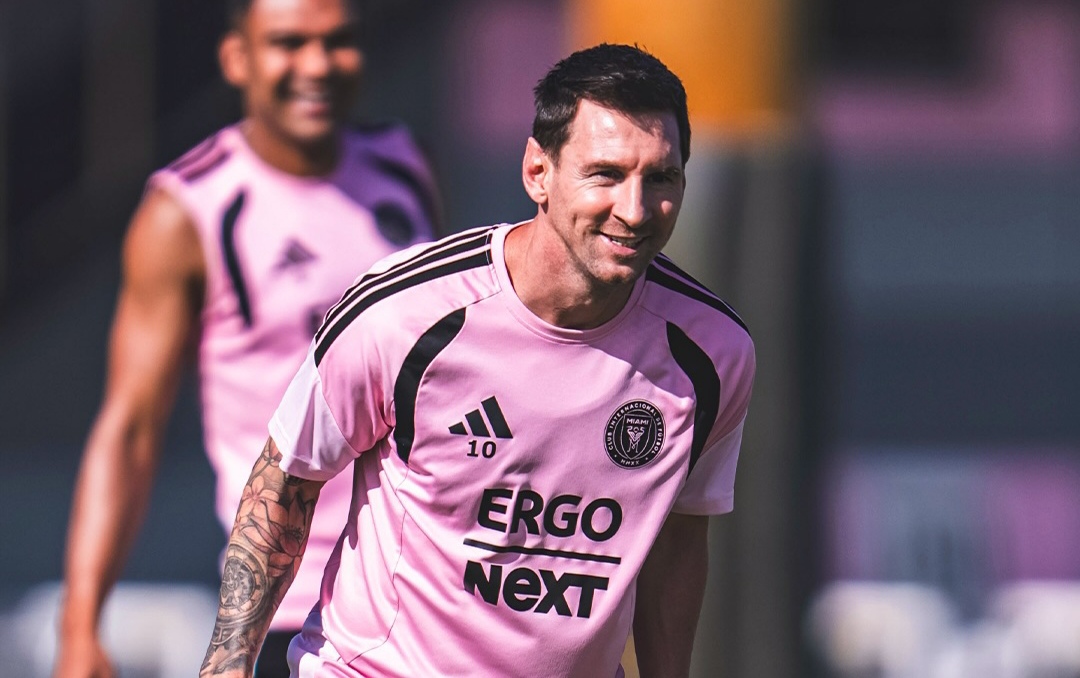 Lionel Messi trở lại tập luyện cùng Inter Miami sau chung kết World Cup 2026
