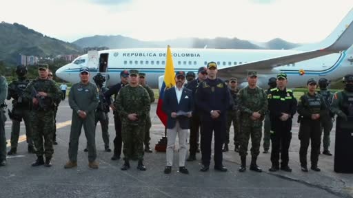 De la Espriella presentó su primer parte de resultados contra los grupos armados ilegales