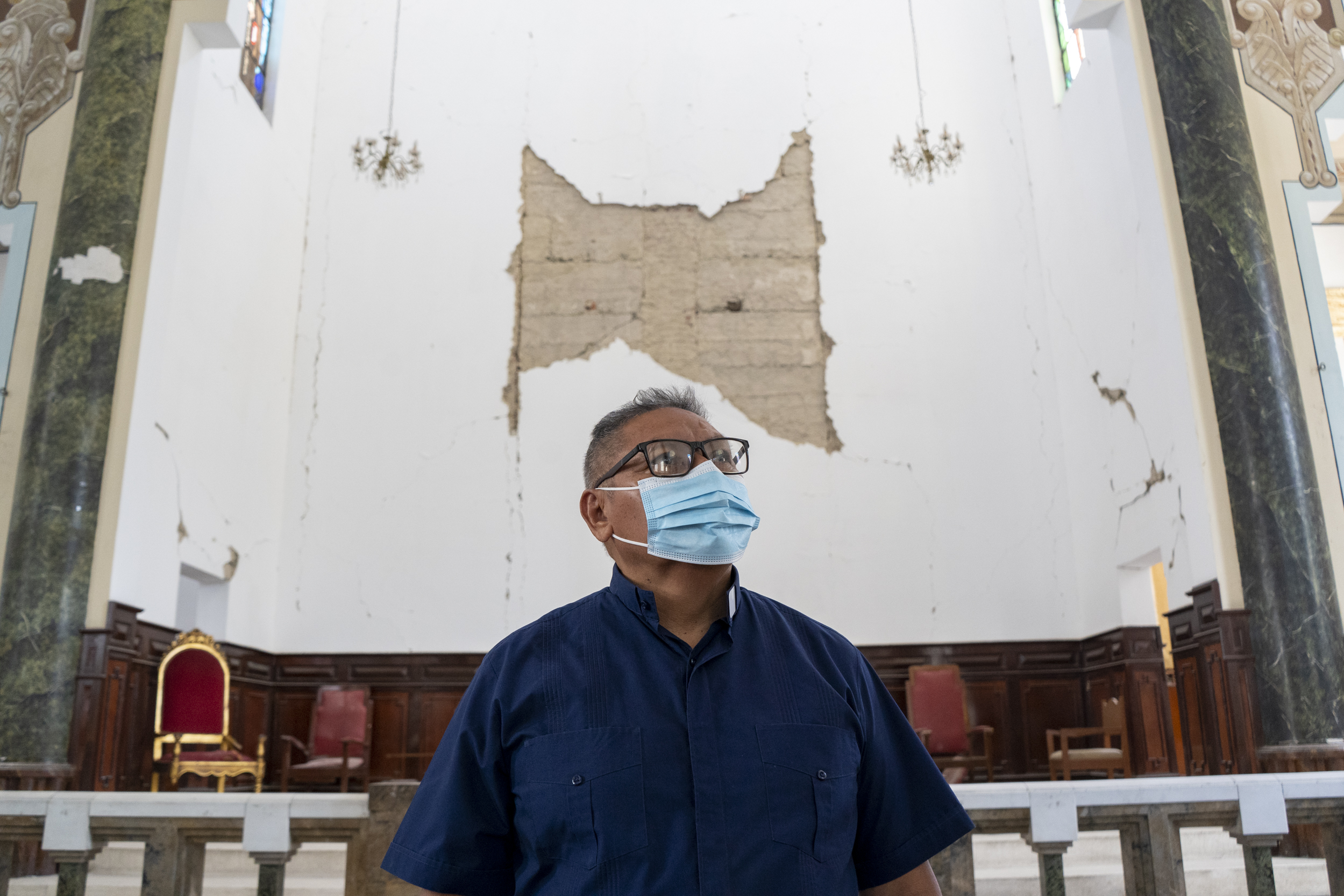 El padre José Aquino asegura que la Iglesia es mucho más que una estructura| Foto Tairy Gamboa