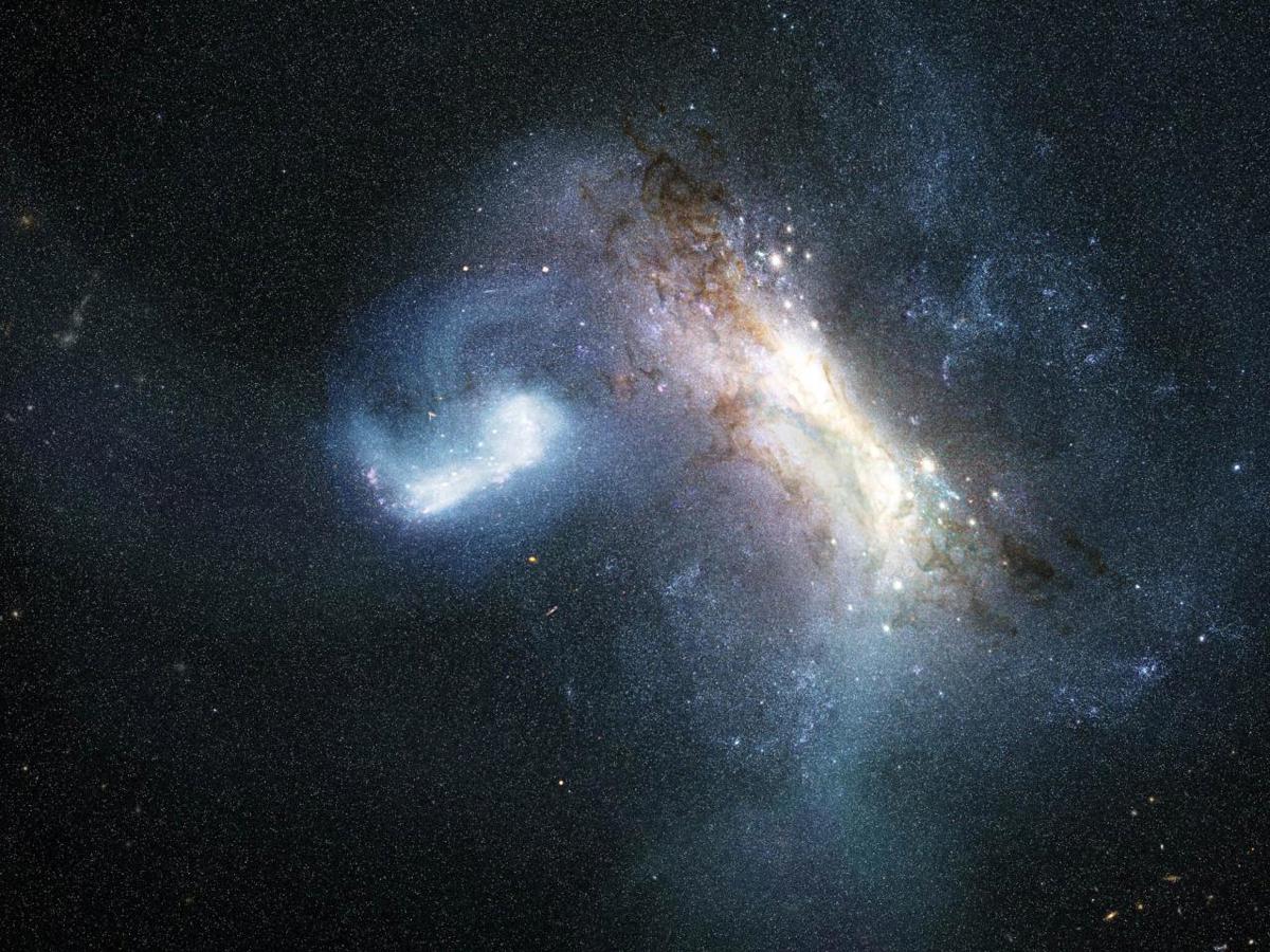 Hubble revela una de las primeras fusiones de la Vía Láctea