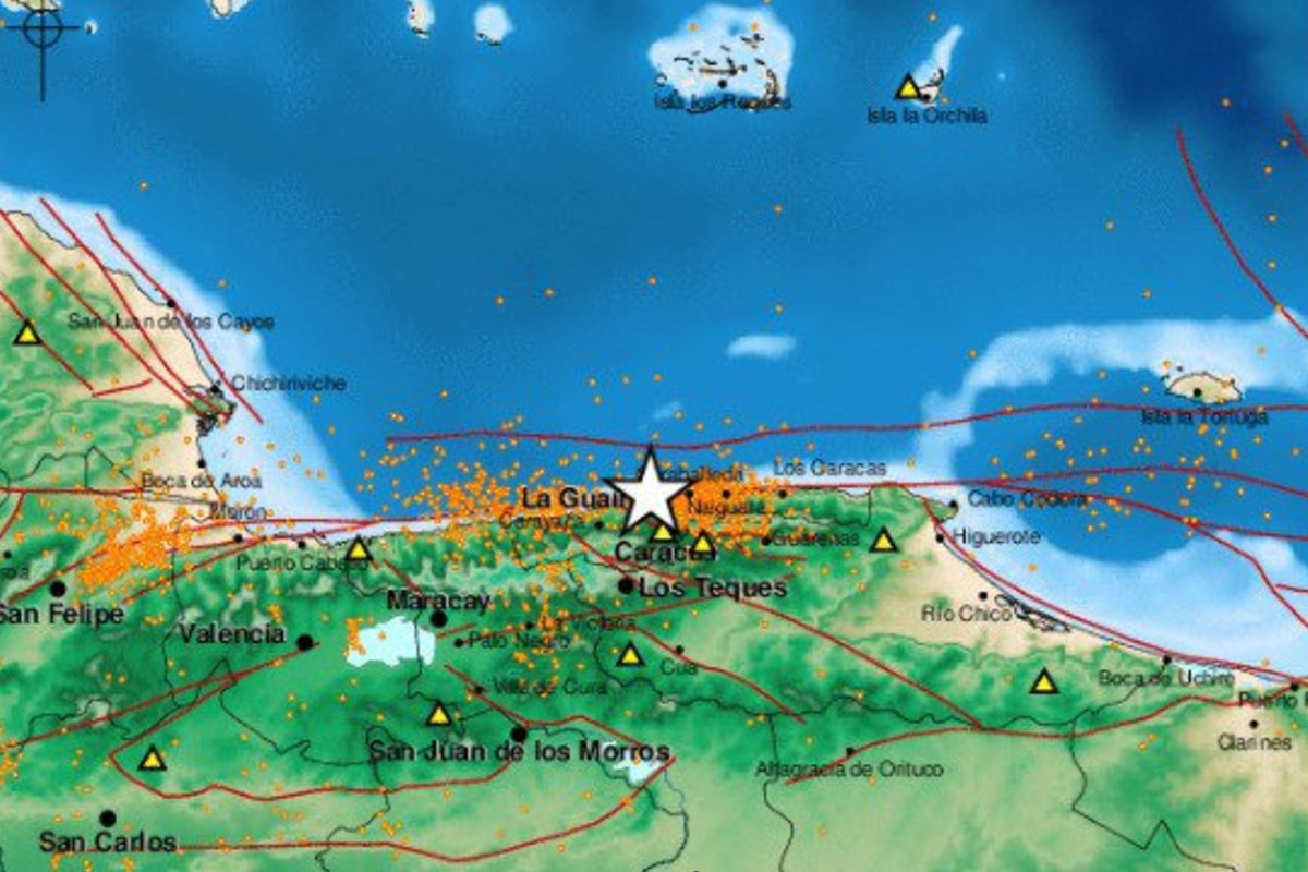 Funvisis reportó nuevo sismo de magnitud 3 . 0 en La Guaira