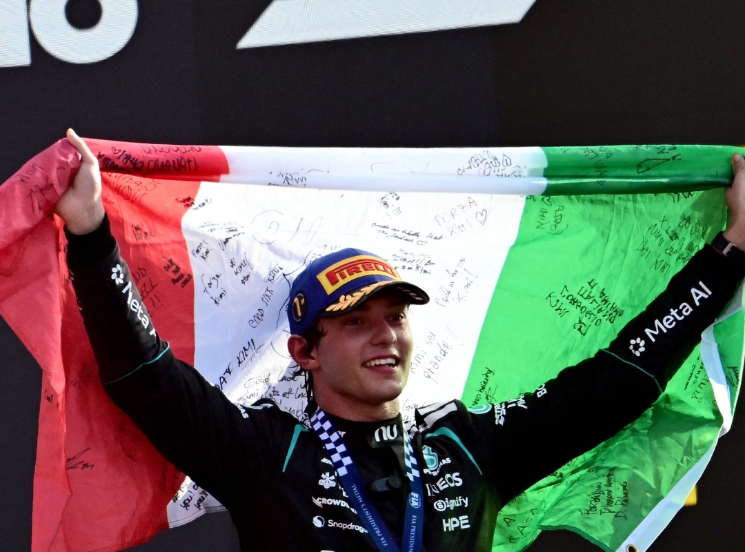 Antonelli se afianza como líder del Mundial de F1 tras ganar en Monza con remontada