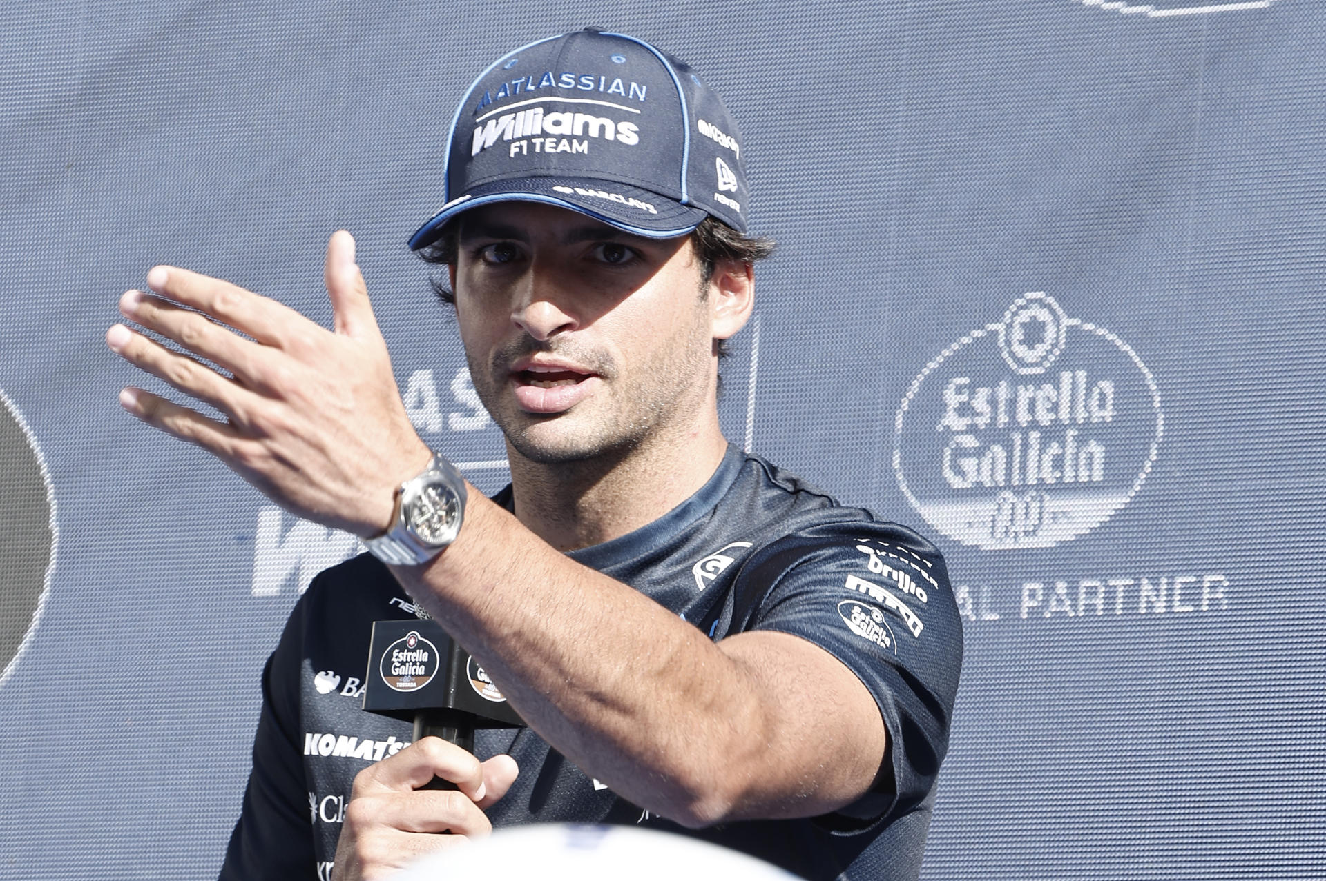 Carlos Sainz está ansioso por correr en el Madring