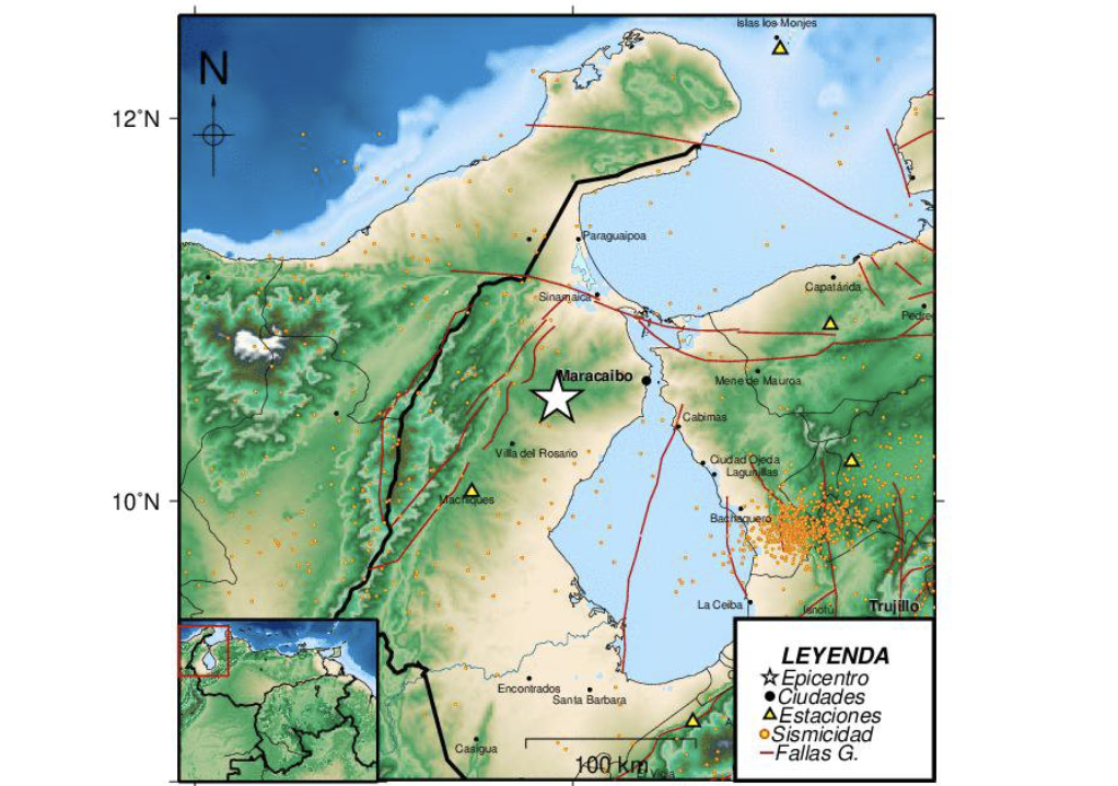 Venezuela : Funvisis enregistre plusieurs séismes de faible magnitude