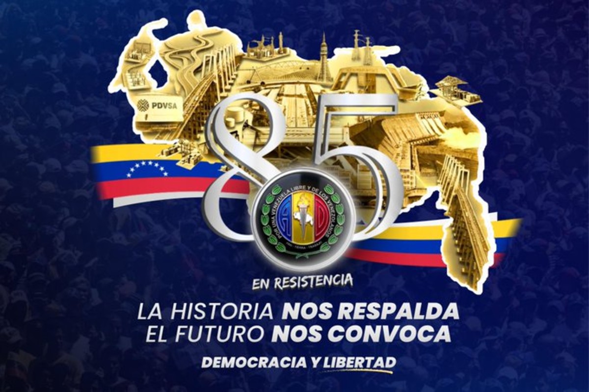 Partido Acción Democrática arribó a su 85 aniversario de historia política en Venezuela
