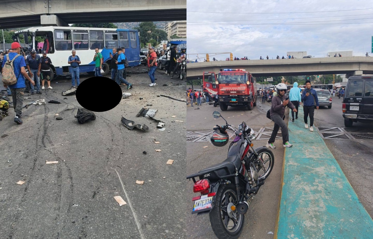 Choque múltiple en La Yaguara: balance oficial confirma dos muertos y 16 heridos - EL NACIONAL