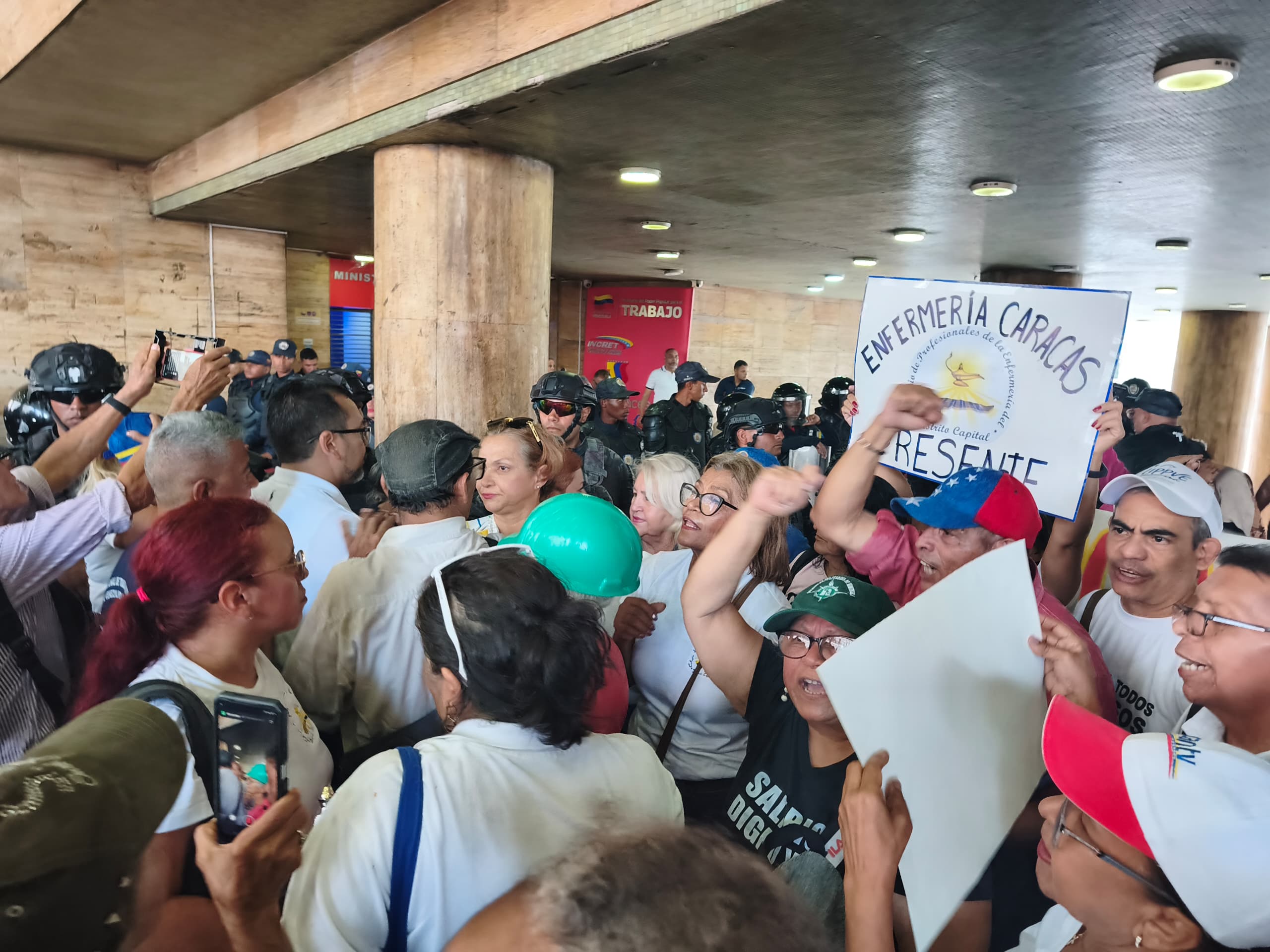 Las calles volvieron a concentrar reclamos diversos en Venezuela.