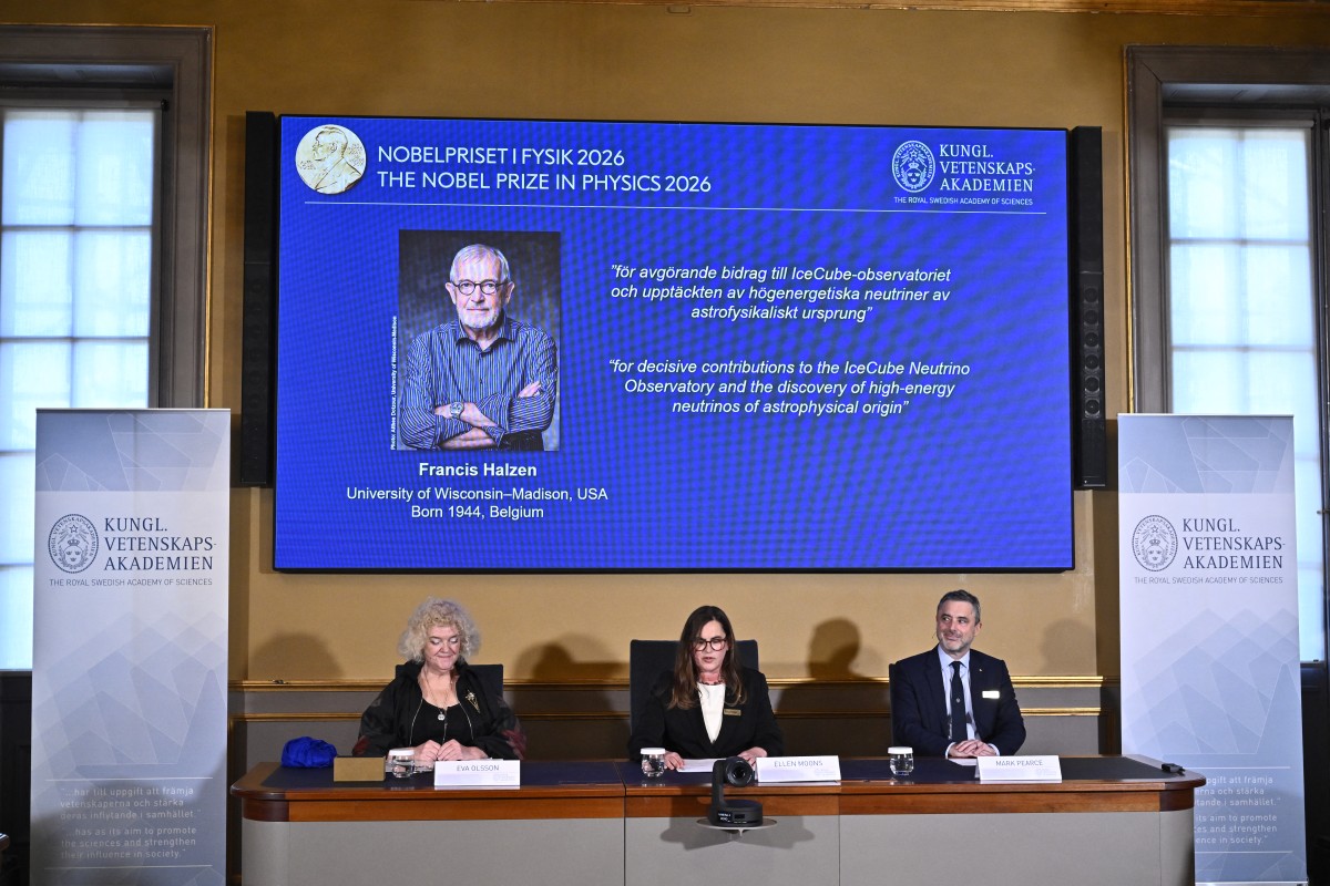 Francis Halzen gana el Nobel de Física por descubrir partículas subatómicas