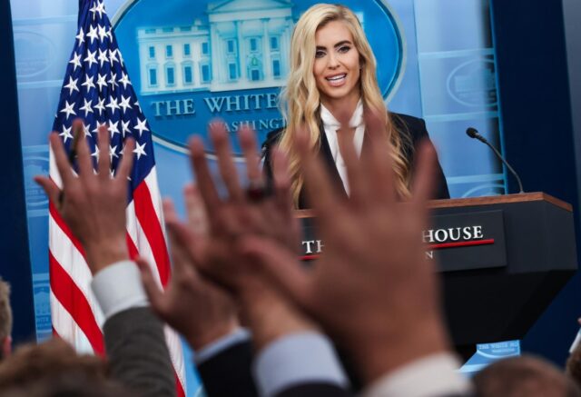 Katie Zacharia praised Trump after leaving her post as White House press secretary