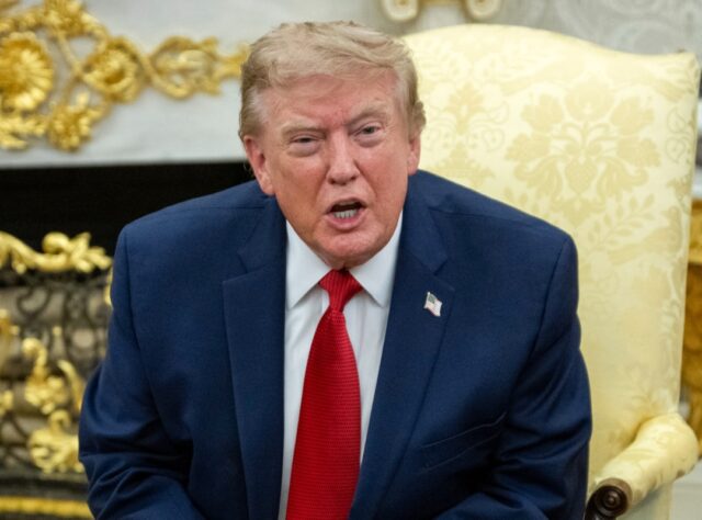 Trump says France is engulfed in fire and devastated because of immigration.